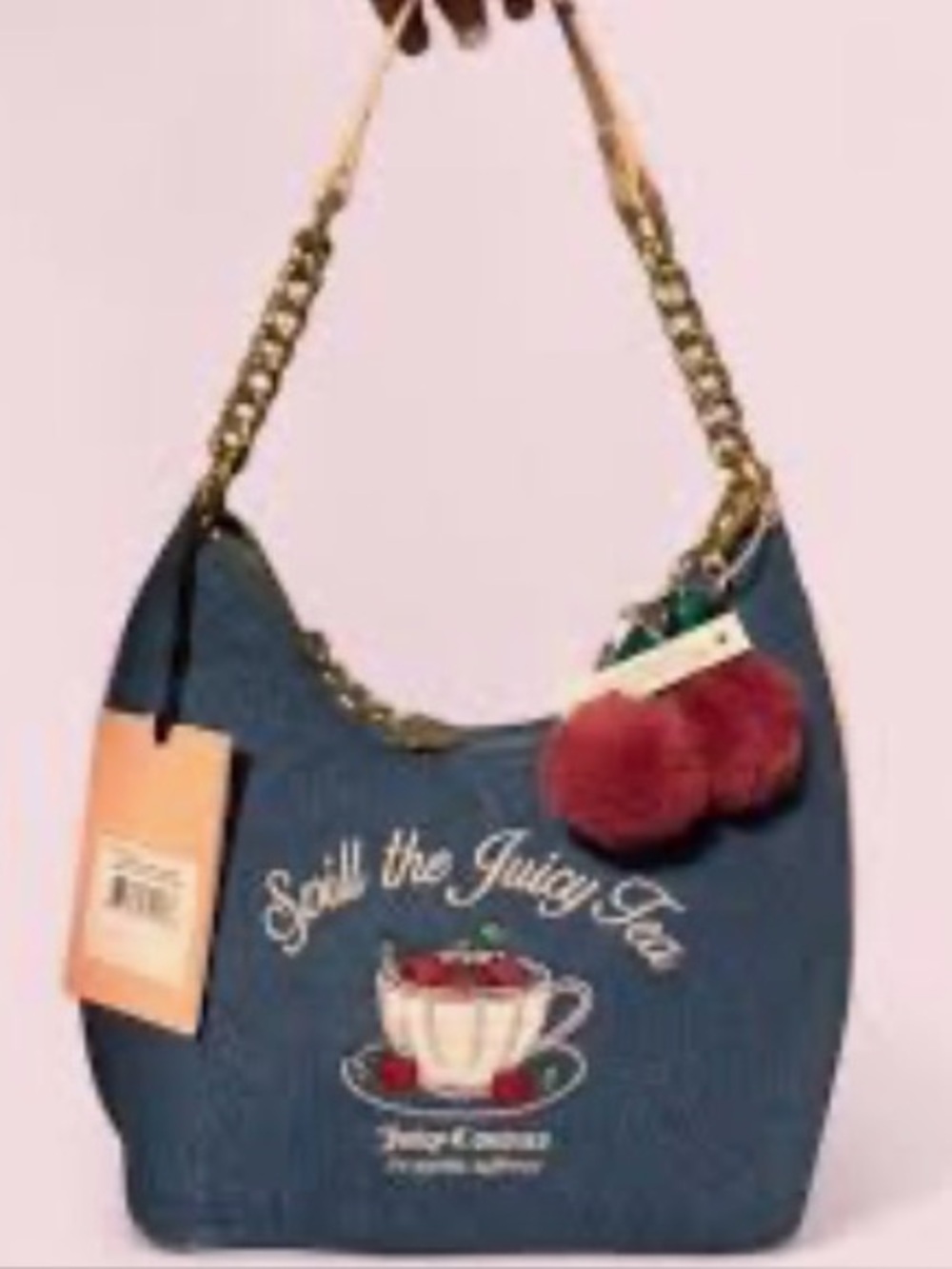 Juicy Couture Denim Bag NWT